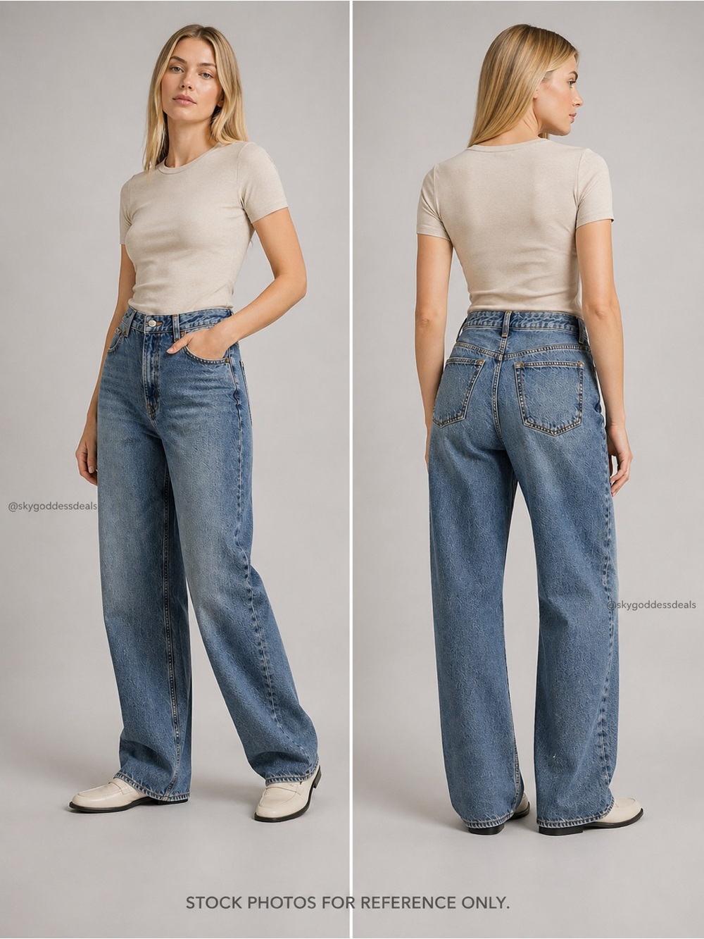 Abercrombie & Fitch Curve Love High Rise Tapered Loose Jeans Size 31 12R Y2K